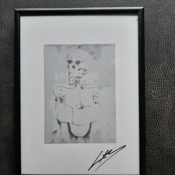 Luc Tuymans « Dead Skull » (signé), Envoi
