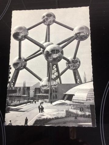 Oude postkaart expo 1958 Brussel, Enlèvement ou Envoi, 1940 à 1960, Non affranchie, Bruxelles (Capitale)