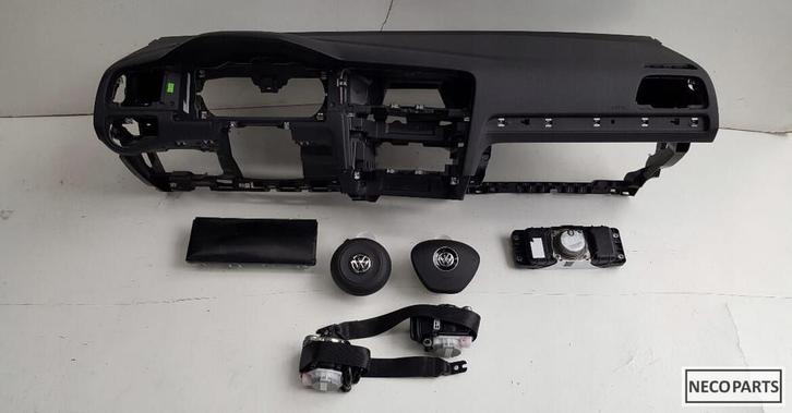 VOLKSWAGEN GOLF 7 AIRBAG AIRBAGSET ORGINEEL OP AANVRAAG, Auto-onderdelen, Dashboard en Schakelaars, Volkswagen, Gebruikt, Ophalen of Verzenden