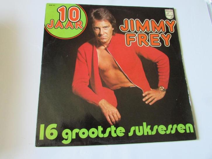 JIMMY FREY, 16 GROOTSTE SUCCESSEN, LP, Cd's en Dvd's, Vinyl | Nederlandstalig, Gebruikt, Pop, 12 inch, Ophalen of Verzenden