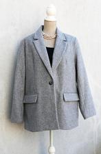 Veste / blazer gris zara XL, Vêtements | Femmes, Vestes | Hiver, Taille 42/44 (L), Gris, Enlèvement ou Envoi, Comme neuf