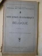 Situation économique de la Belgique, Livres, Utilisé, Enlèvement ou Envoi