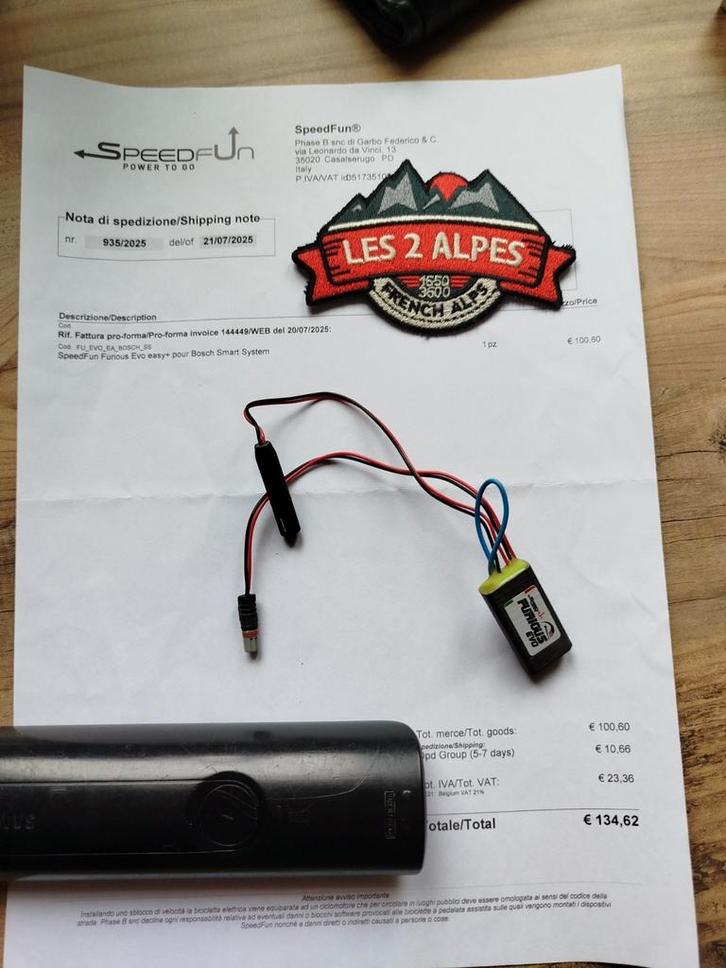 Speedfun furious easy+, Fietsen en Brommers, Fietsaccessoires | Fietsgereedschap, Gebruikt, Ophalen