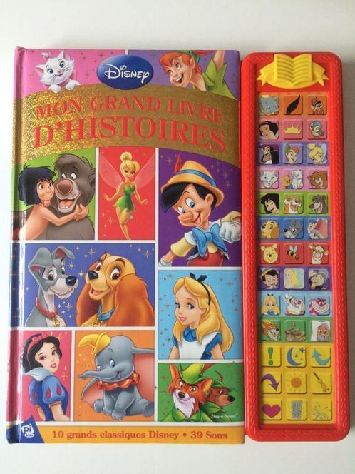 Livre interactif musical (10 histoires Disney), Boeken, Kinderboeken | Baby's en Peuters, Gelezen, 3 tot 4 jaar, Ophalen