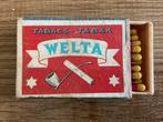 Boîte d'allumettes pour tabac Welta, Collections, Comme neuf, Boîtes ou marques d'allumettes, Enlèvement ou Envoi