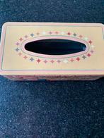 Blikken retro-doos voor rechthoekige doos zakdoekjes, Huis en Inrichting, Ophalen of Verzenden, Zo goed als nieuw