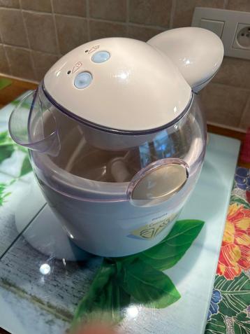 SORBETIERE PHILIPS CUCINA, Electroménager, Machines à glace, Enlèvement, Utilisé, Élément de refroidissement