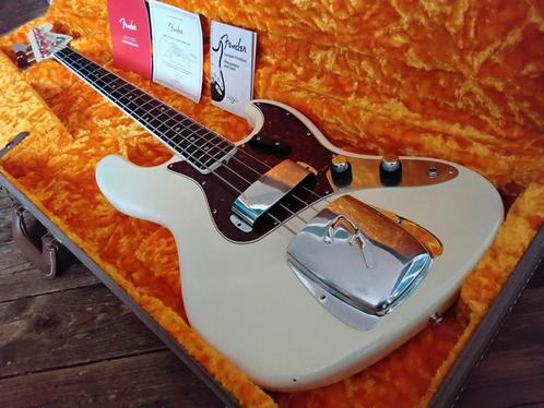 FENDER JAZZ BASS 60TH ANNIVERSARY LTD „American Vintage”, Muziek en Instrumenten, Snaarinstrumenten | Gitaren | Bas, Gebruikt