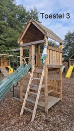 Houten speeltoestel Junior toren Multituin toonpark, Kinderen en Baby's, Speelgoed | Buiten | Speeltoestellen, Ophalen, Zo goed als nieuw