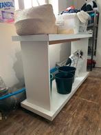 Witte roltafel - gratis, Huis en Inrichting, Kasten | Overige, Ophalen, Gebruikt