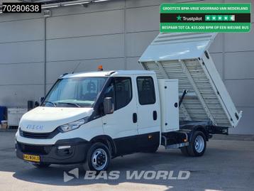 Iveco Daily 35C12 Kipper met Kist Dubbel Cabine Dubbellucht  beschikbaar voor biedingen