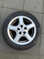 Banden op velg: Uniroyal Rainsport 5 195/55 R 15 85H, Auto-onderdelen, Banden en Velgen, Ophalen, Gebruikt, 15 inch, Band(en)