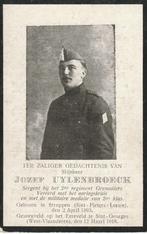 Gesneuvelde 1914-18 Jozef Uylenbroeck Stroppen -St Georges, Ophalen of Verzenden