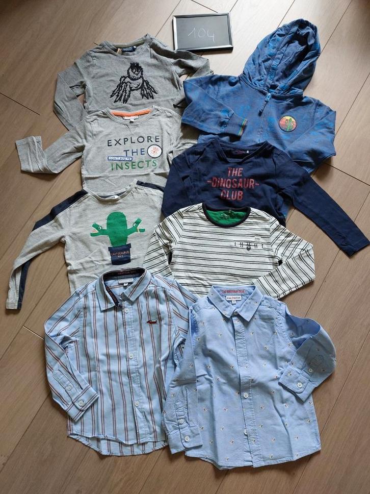 Bundel jongenskleding maat 104, Kinderen en Baby's, Kinderkleding | Kinder-kledingpakketten, Gebruikt, Maat 104, Ophalen