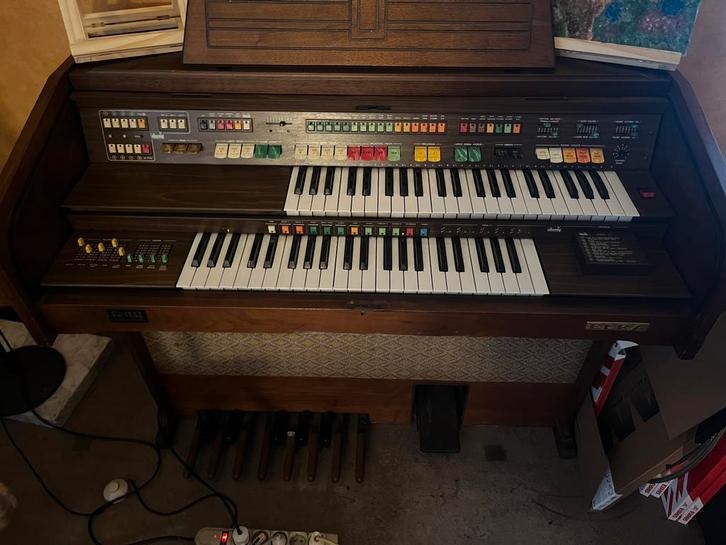 Elka orgel, dubbel klavier (GRATIS), Musique & Instruments, Orgues, Utilisé, Orgue, 2 claviers, Enlèvement