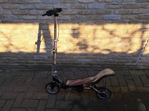 Step: Space Scooter X580 - Mat Zwart, Fietsen en Brommers, Steps, Gebruikt, Overige typen, Ophalen