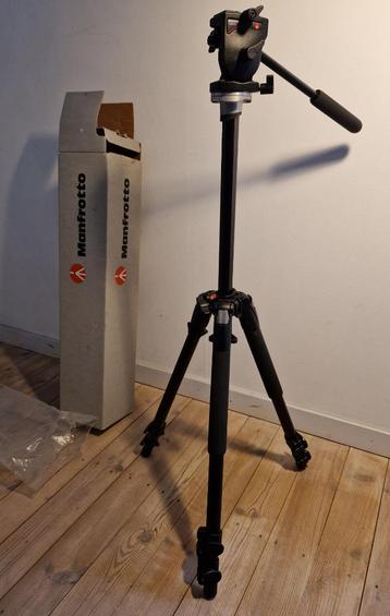 Manfrotto 190XB 700 RC2 statief /tripod / head / statiefkop, Enlèvement, Comme neuf