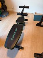 Tunturi Fitnessbank + Leg Curl/Extension, Ophalen, Zo goed als nieuw, Benen, Fitnessbank