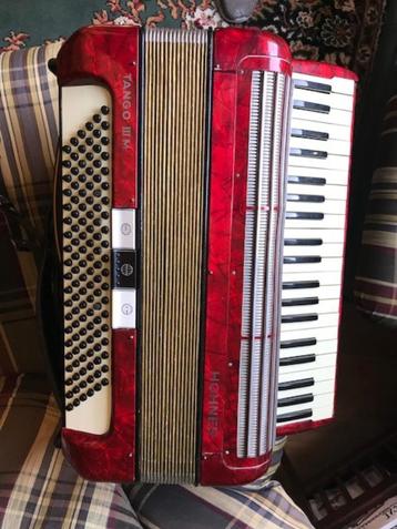 Accordeon Hohner, Avec valise, Enlèvement, Utilisé, 120 basses
