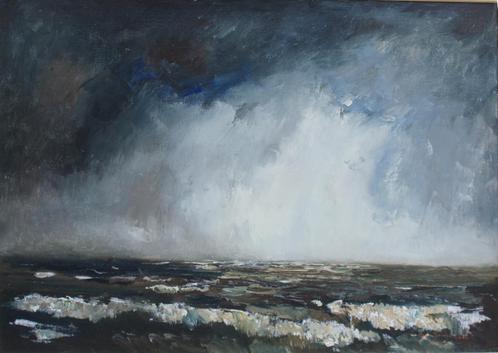 Isidore Boerewaard (1893-1972): Marine (O/D, 115 x 86 cm), Antiek en Kunst, Kunst | Schilderijen | Klassiek, Ophalen