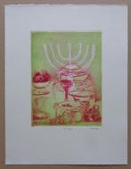 ANDRE GOEZU / PENTATEUCH / KLEURETS-AQUATINT / 33x25cm / SIG, Ophalen of Verzenden