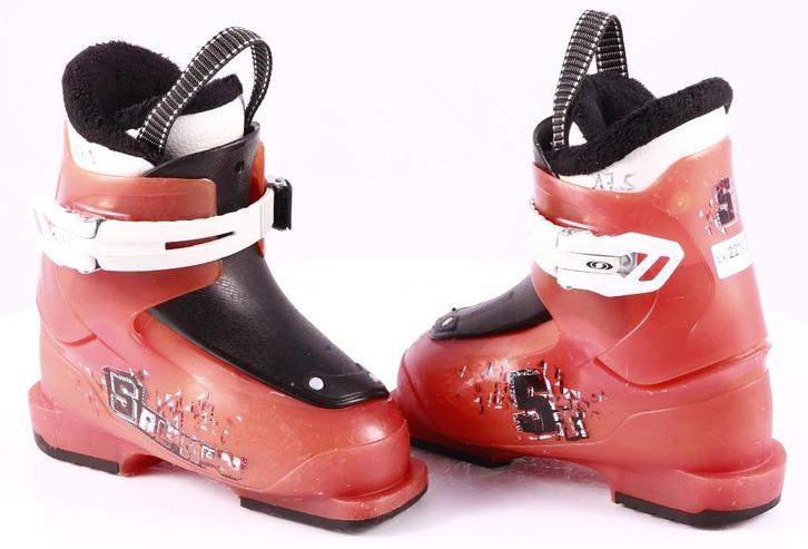 27 28 EU kinder skischoenen SALOMON T1, Sport en Fitness, Skiën en Langlaufen, Gebruikt, Schoenen, Ski, Salomon, Carve, Verzenden