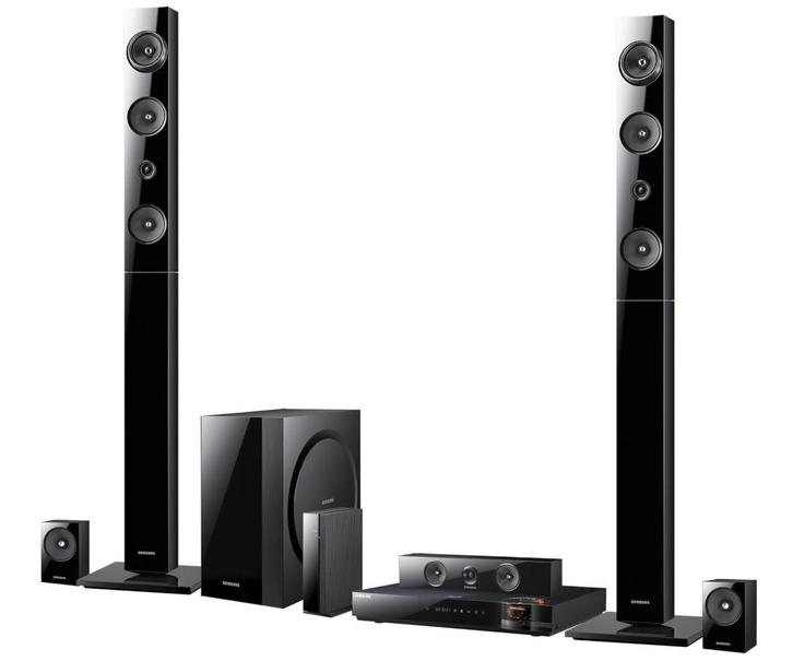 Home cinema 7.1 Samsung HT-E6730W Blu-ray, Audio, Tv en Foto, Home Cinema-sets, Gebruikt, Blu-ray-speler, 7.1-systeem, 70 watt of meer