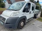 Fiat Ducato 7-zits flatbed, Auto's, 4 deurs, Bedrijf, Grijs, Euro 4
