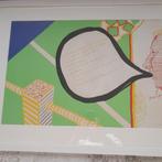 Roger Raveel - voetbalveld, Antiek en Kunst, Ophalen of Verzenden