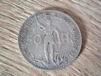 50 FRANK 1935 LEOPOLD III ZILVER, Zilver, Ophalen of Verzenden, Losse munt, Zilver