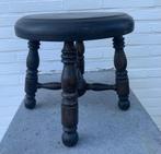 Antieke tabouret, Huis en Inrichting, Ophalen, Gebruikt, Hout