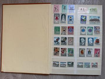 Verzameling ongestempelde Belgische postzegels 1966-1978 beschikbaar voor biedingen