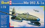 Revell Messerschmitt Me 262 A-1a 1/72, Hobby en Vrije tijd, 1:72 tot 1:144, Revell, Nieuw, Ophalen of Verzenden
