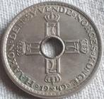 NOORWEGEN : ZEER MOOIE 1 KRONE1949 KM 385 XF/UNC, Enlèvement ou Envoi, Autres pays, Monnaie en vrac