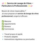 Lavage de vitres, Enlèvement