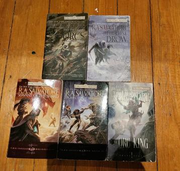 R.A. Salvatore's Legend of Drizzt Boeken beschikbaar voor biedingen