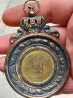 Antieke medaille stad Izegem 1882., Ophalen of Verzenden, Zo goed als nieuw