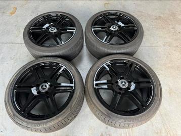  Jantes 18 pouces d'origine Mercedes 5x112 classe C E W212 disponible aux enchères