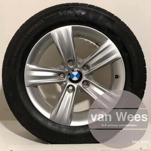 BMW 3-SERIE F30 F31 225/55/16 INCH STYLING 391 WINTERSET, Auto-onderdelen, Banden en Velgen, Banden en Velgen, Winterbanden, 16 inch