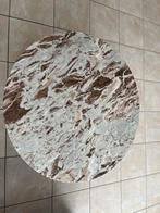 Marmer Eettafel met salontafel 1200€ (samen), Ophalen, Zo goed als nieuw