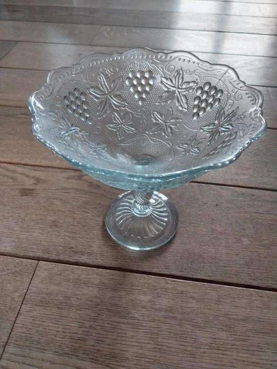 coupe à fruits (ou juste décorative)., Antiquités & Art, Antiquités | Verre & Cristal, Enlèvement
