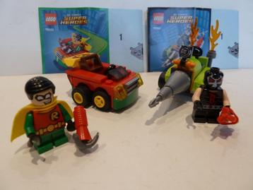 Lego DC Com Super Heroes Mighty Micros 76062 Robin vs. Bane beschikbaar voor biedingen