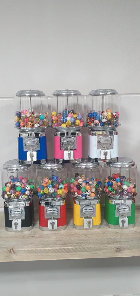 Stuiterballen kauwgomballen automaten nieuw, Verzamelen, Automaten | Overige, Zo goed als nieuw, Ophalen of Verzenden