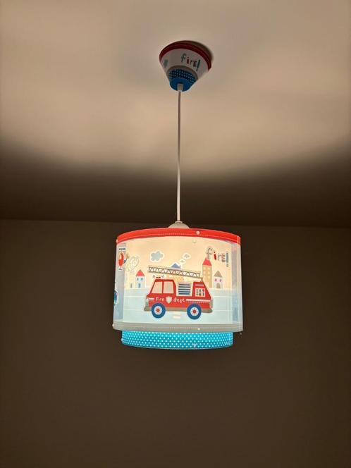 Hanglamp Politie, GLOW in the Dark. Heel goede staat?, Huis en Inrichting, Lampen | Hanglampen, Zo goed als nieuw, Kunststof, Ophalen
