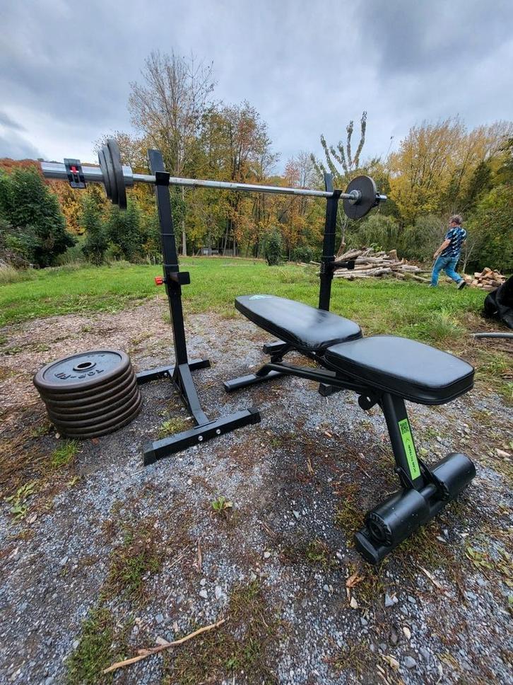 Volledige fitness setup te koop., Sport en Fitness, Fitnessapparatuur, Zo goed als nieuw, Ophalen of Verzenden