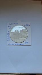 Iceland 1000 kronur 1974 AG UNC SCHAARS !!, Enlèvement ou Envoi