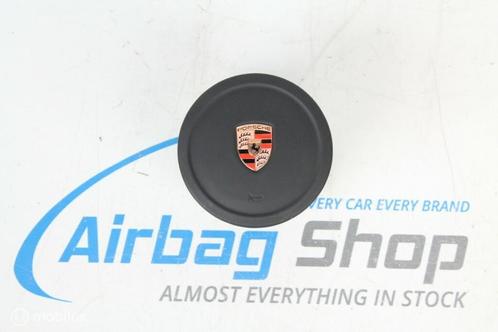 Volant airbag noir Porsche Cayenne (2010-2017), Auto-onderdelen, Besturing, Gebruikt, Ophalen of Verzenden