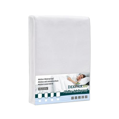 Waterdichte molton matrasbeschermer Frans bed - links, Caravans en Kamperen, Caravanaccessoires