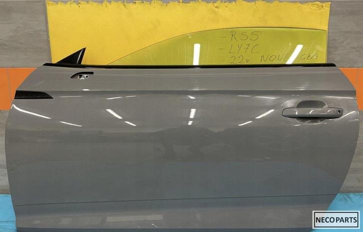 AUDI A5 S5 RS5 8W COUPÉ CABRIO PORTIER DEUR KLEUR LY7C LI RE, Auto-onderdelen, Carrosserie, Spatbord, Audi, Gebruikt, Ophalen of Verzenden