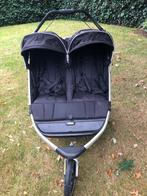 Dubbele buggy, Kinderen en Baby's, Buggy's, Ophalen, Zo goed als nieuw, Overige merken, Verstelbare rugleuning